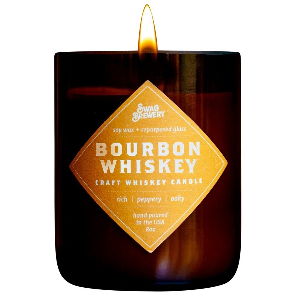 Bourbon-Whiskey Candle